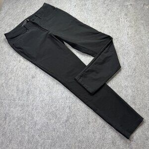 Lululemon ABC 5-Pocket Pants Men 32 x 31 Black Slim Fit Stretch